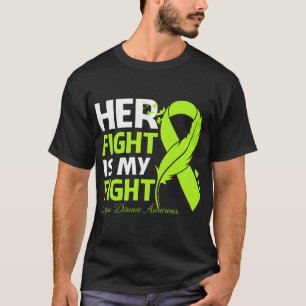 T-shirt Sa Lutte Est Ma Lutte Contre La Maladie De Lyme Fe