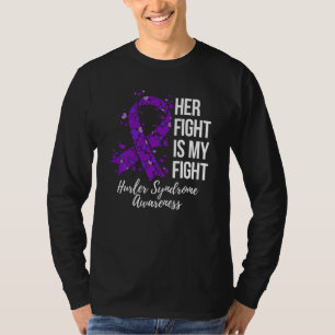 T-shirt Sa Lutte Est Ma Lutte Contre Le Syndrome Hurler Sw