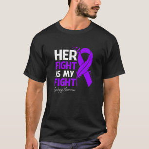 T-shirt Sa Lutte Est Ma Lutte Contre L'Épilepsie