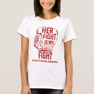 T-shirt Sa Lutte Est Ma Lutte Contre Les Myélomes Multiple