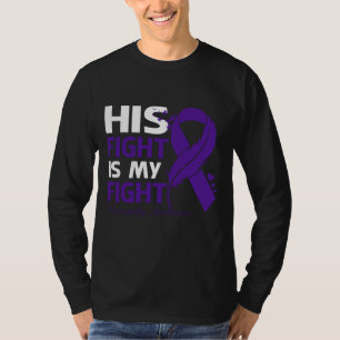 T-shirt Sa lutte est ma lutte PRÉVENTION DE LA NEUROPATHIE