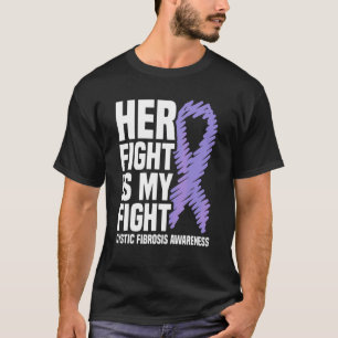 T-shirt Sa Lutte Est Ma Lutte Pulmonaire Connaissance De L