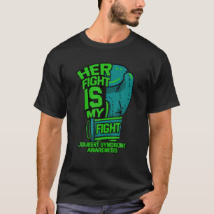 T-shirt Sa Lutte Est Mon Combat Joubert Syndrome Sensibili