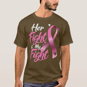 T-shirt Sa Lutte Est Mon Précurseur De Lutte Contre Le Can