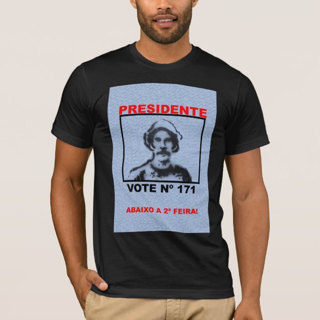 T-shirt Sa Madruga le Président (Devant)
