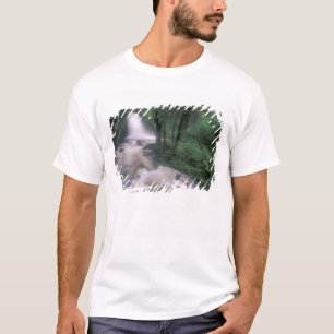 T-shirt SA, Pérou, S.H. Machu Picchu, Cascade et nuage