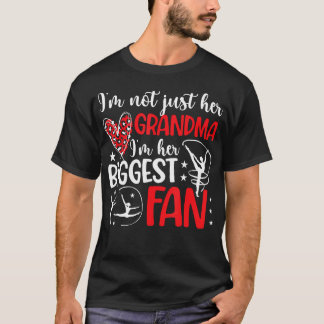 T-shirt Sa plus grande fan de gymnastique grand-mère d'un 