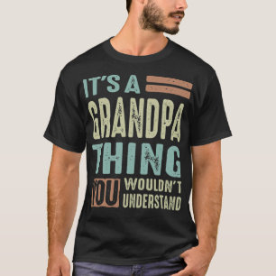 T-shirt Sa remise en forme Grandpa