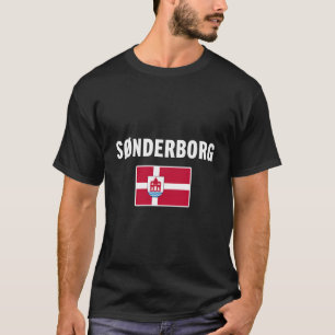 T-shirt Sã Ronde Nderborg Drapeau Vêtements Pride National