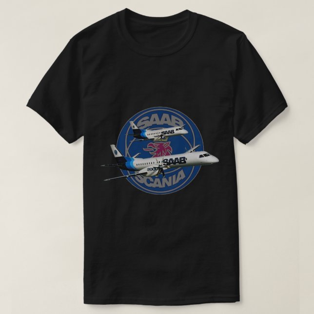 T-SHIRT SAAB 3402000   (Design devant)