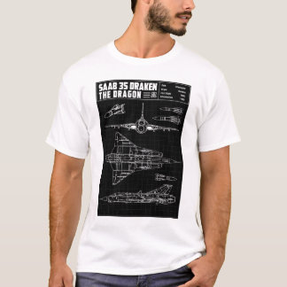T-shirt Saab 35 Draken