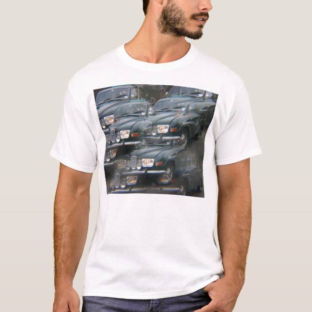 T-shirt SAAB 95, oeil de Flys (Devant)