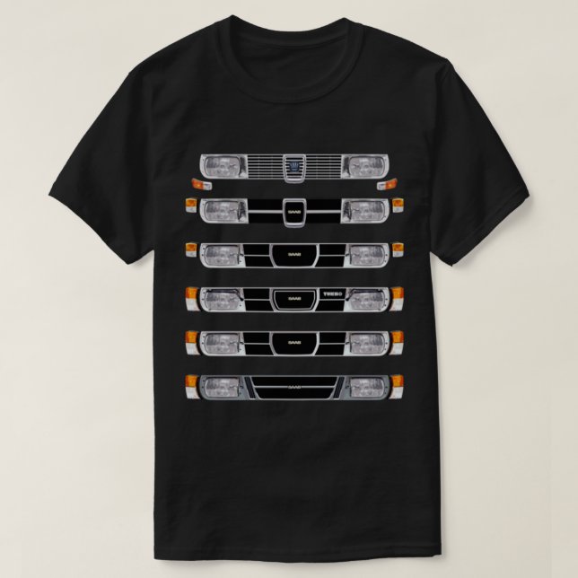 T-SHIRT SAAB 99 1968 - 1985   (Design devant)