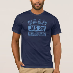 T-shirt Saab Gripen - BLEU