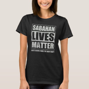 T-shirt Sabahan Ngiu Chap Soupe Borneo Spécialité Cuisine
