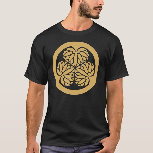 T-shirt Sable de crête de famille de lundi de Japonais de (Devant)