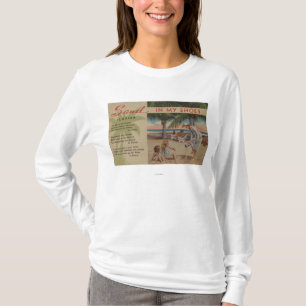 T-shirt Sable en mes chaussures et Floride PoemFlorida