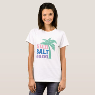 T-shirt Sable Soleil Sand Boho Retro Été