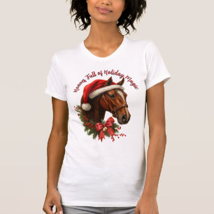 T-shirt Sabots pleins de magie de Noël