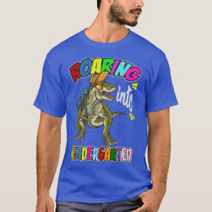 T-shirt Sac à dos de dinosaure de jardin d'enfants en ruin