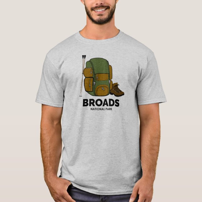 T-shirt Sac à dos du parc national Brothers (Devant)