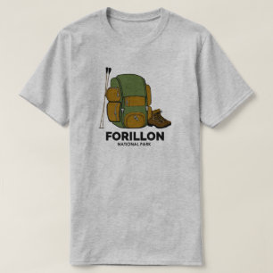 T-shirt Sac à dos du parc national Forillon