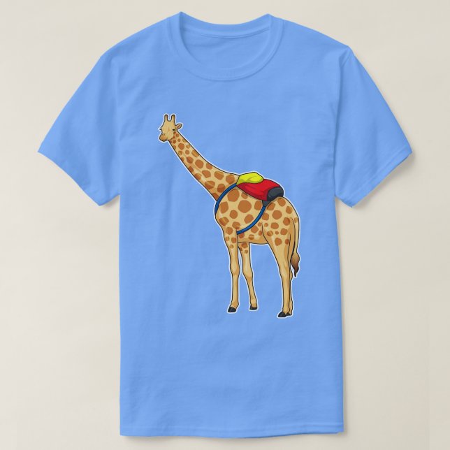 T-shirt Sac à dos Giraffe (Design devant)