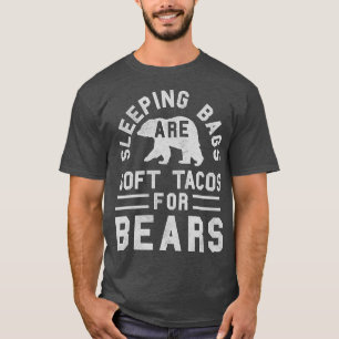 T-shirt Sac couchage tendance Tacos doux Poster d'ours Pre
