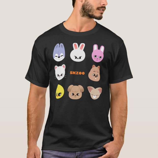 T-shirt SAC FOURRE-TOUT pour enfants SKZOO Stray (Devant)