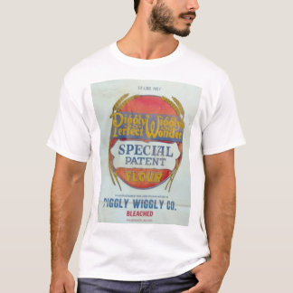 T-shirt Sac ondulé à farine de Piggly