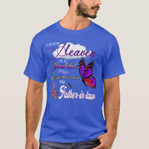 T-shirt Sachez Que Le Ciel Est Un Beau Endroit Où Ils Ont