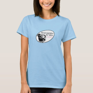 T-shirt Sacramento Responsable Pit Bull Amateurs LOGO