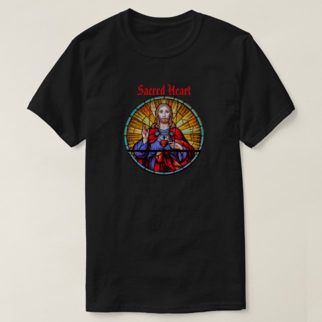 T-shirt Sacré Coeur de Jésus 2 Côté Sud-Ouest (Design devant)
