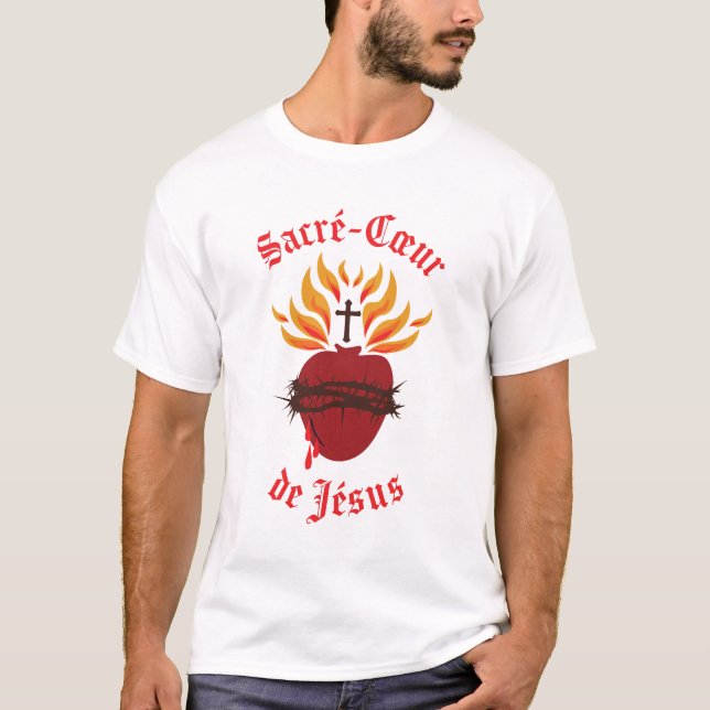 T-shirt Sacré-Coeur de Jésus/Sacré-Coeur de Jésus (Devant)