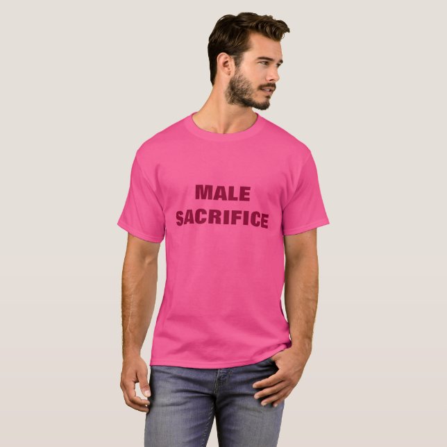 T-SHIRT SACRIFICE HOMME (Devant entier)