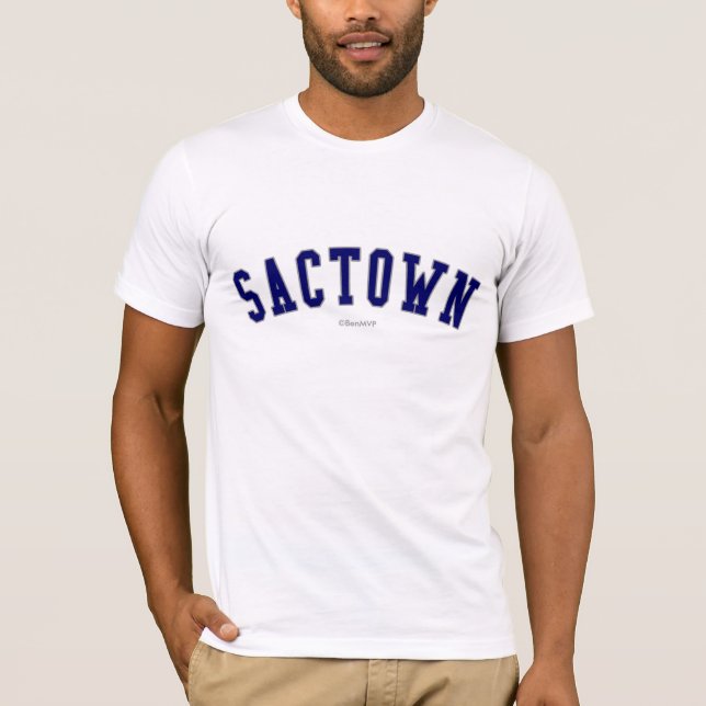 T-shirt Sactown (Devant)