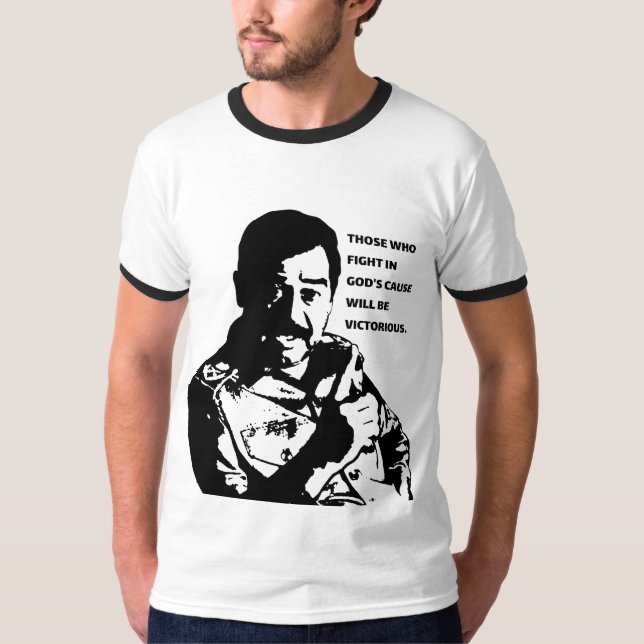 T-shirt Saddam Hussain (Devant)
