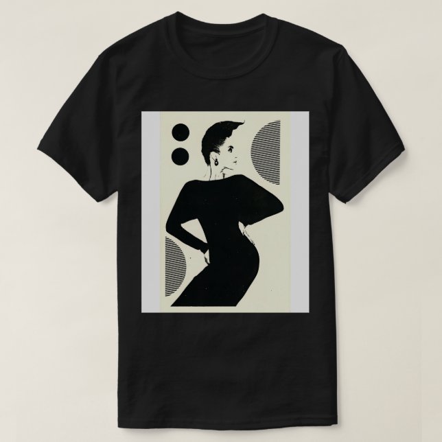 T-shirt Sade Danceteria 1983 (Design devant)