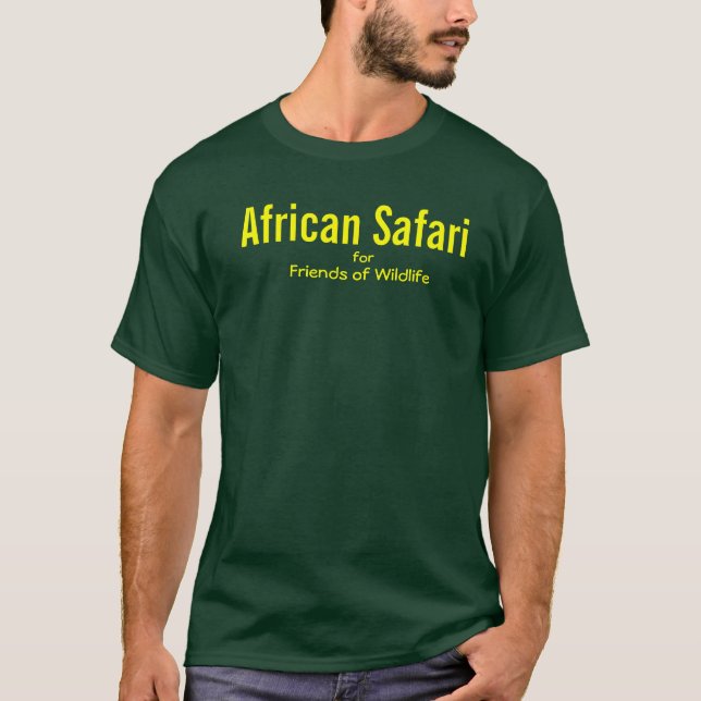 T-shirt Safari africain FFWG (Devant)