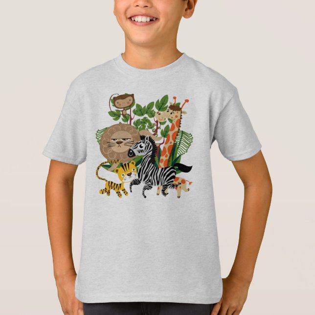 T-shirt Safari animal (Devant)