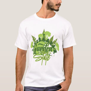 T-shirt Safari artistique sur la faune de l'État du jardin