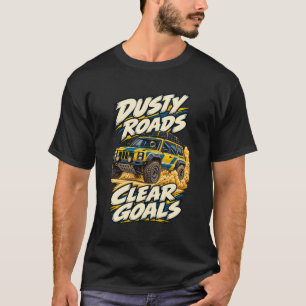 T-shirt Safari Rally Routes poussiéreuses Objectifs clairs