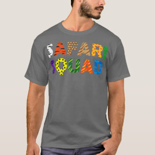 T-shirt Safari Squad African Summer Vacay Trip An