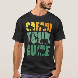 T-shirt Safari Tour Guide Afrique Tee