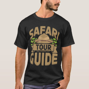 T-shirt Safari Tour Guide Costume Africa Zoo Outfit Safari