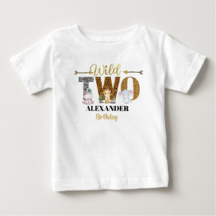 T-shirt Safari Wild Two Kids