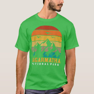 T-shirt Sagarmatha Parc national du Tibet Everest Neige Né