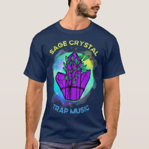 T-shirt Sage Crystal Incense Trap Hip-Hop Music Fan Spirit