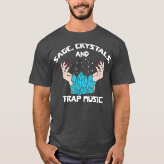 T-shirt Sage Crystals Trap Musique sorcière guérisseur spi
