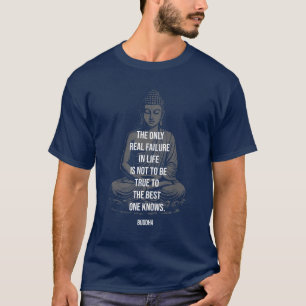 T-shirt Sagesse de Bouddha : Fidèle à votre meilleur soi